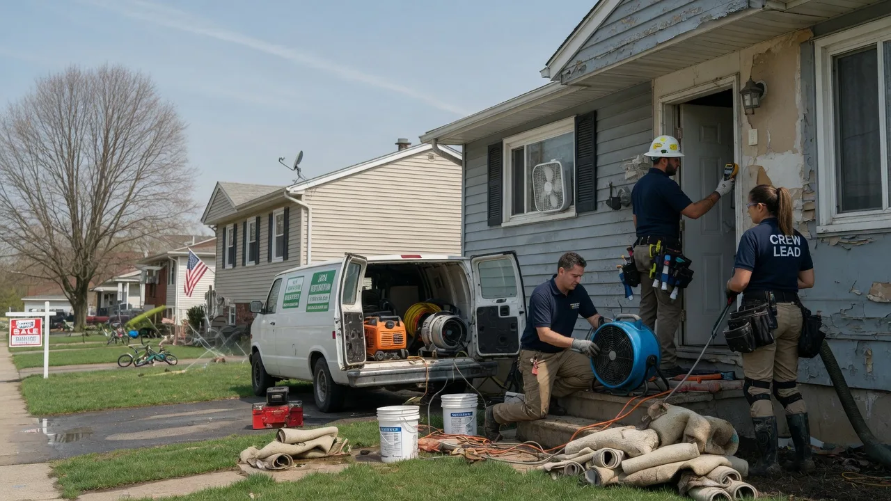 Flood Cleanup in Winnebago, IL near me
